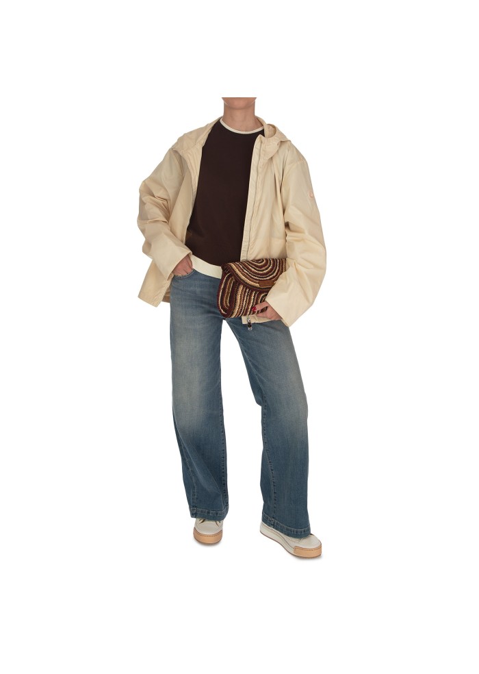 womens jacket save the duck mega22 hope creamy white