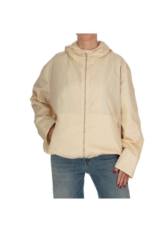 giacca donna save the duck mega22 hope bianco crema