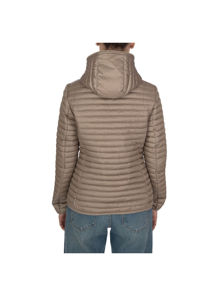 damen daunenjacke save the duck iris22 alexa taupe