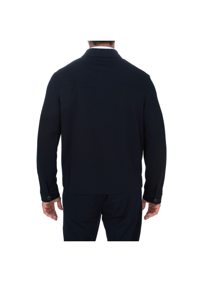 mens jacket circolo 1901 essential blue