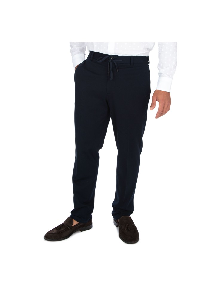 mens trousers circolo 1901 essential blue