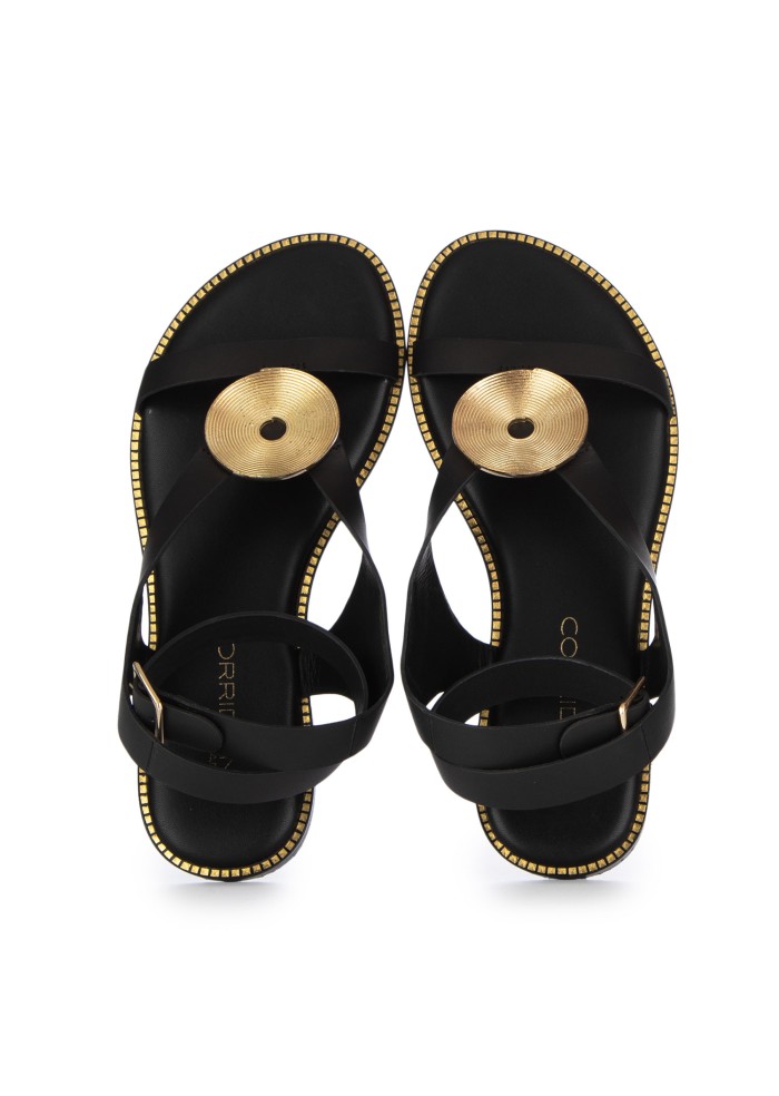 herren sandalen spazio corridoni 1 milano goldschmuck schwarz
