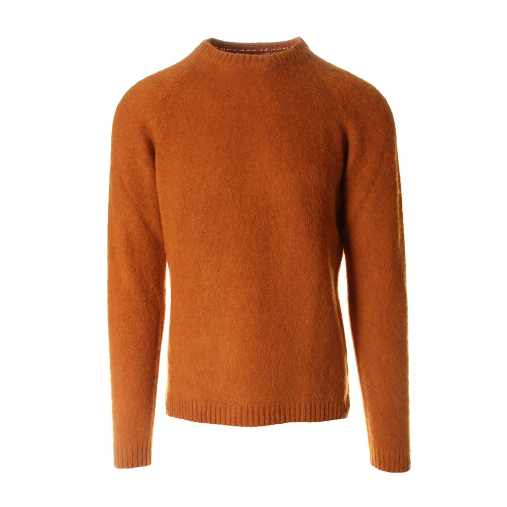 MEN S SWEATER ROBERTO COLLINA RY29201 YELLOW OCHRE derna