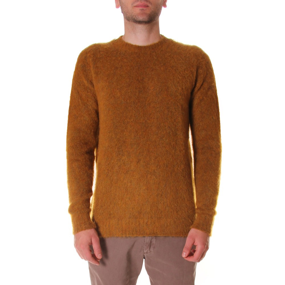 ABBIGLIAMENTO UOMO MAGLIERIA GIALLO WOOL CO WO 4002 0077 GIALLO