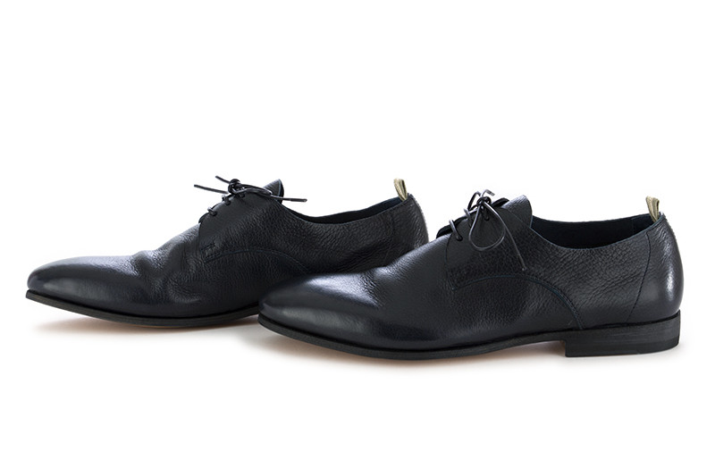 SCARPE ALLACCIATE DA UOMO OFFICINE CREATIVE BLU PELLE derna