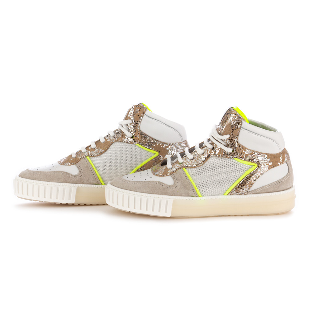 Women s Sneakers Semerdjian Beige White Yellow derna