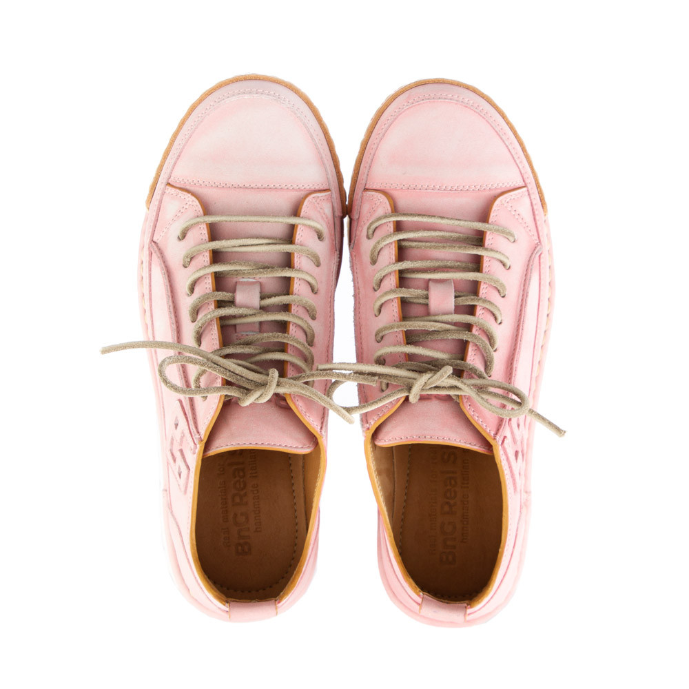 Scarpe basse top rosa cipria
