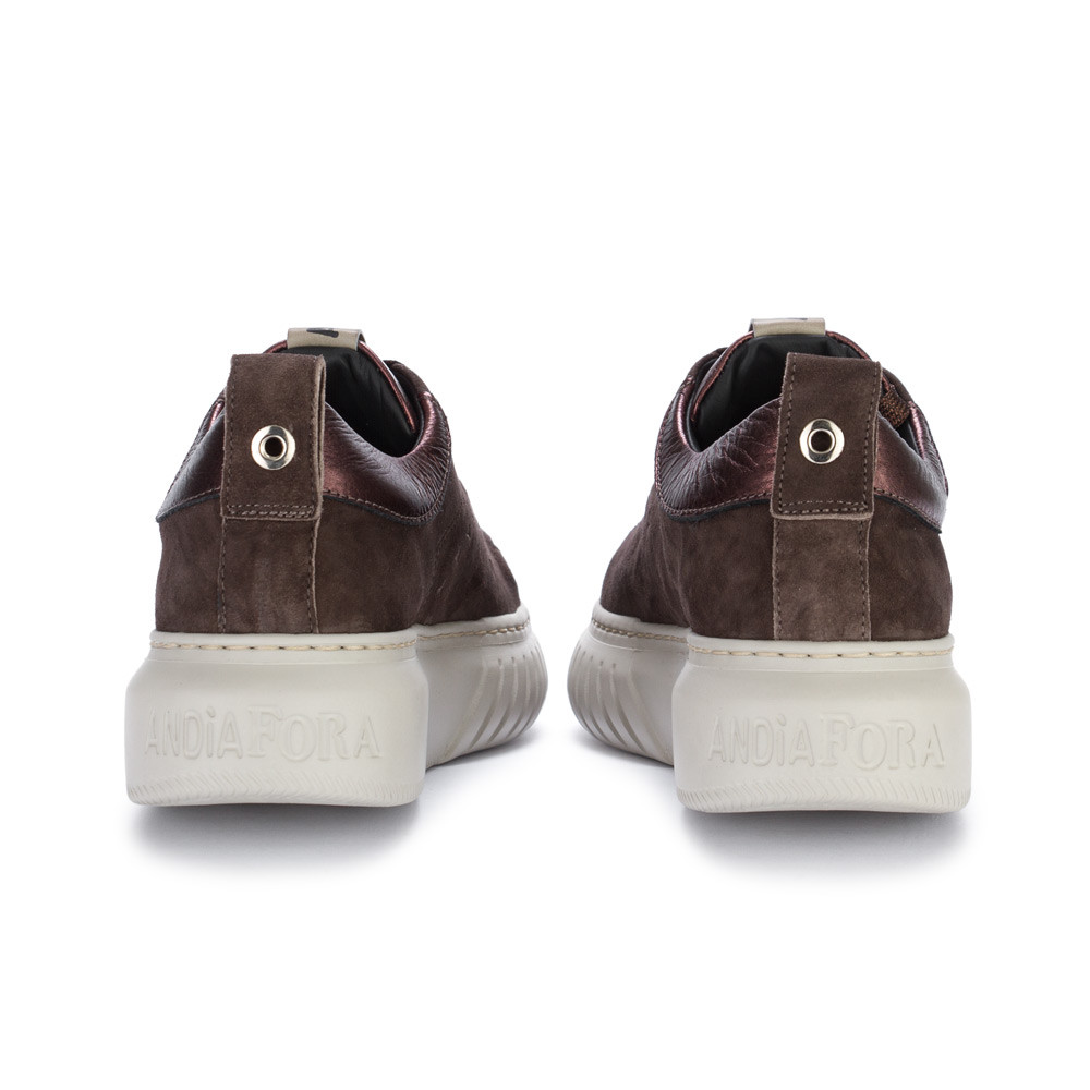 sneakers donna marroni
