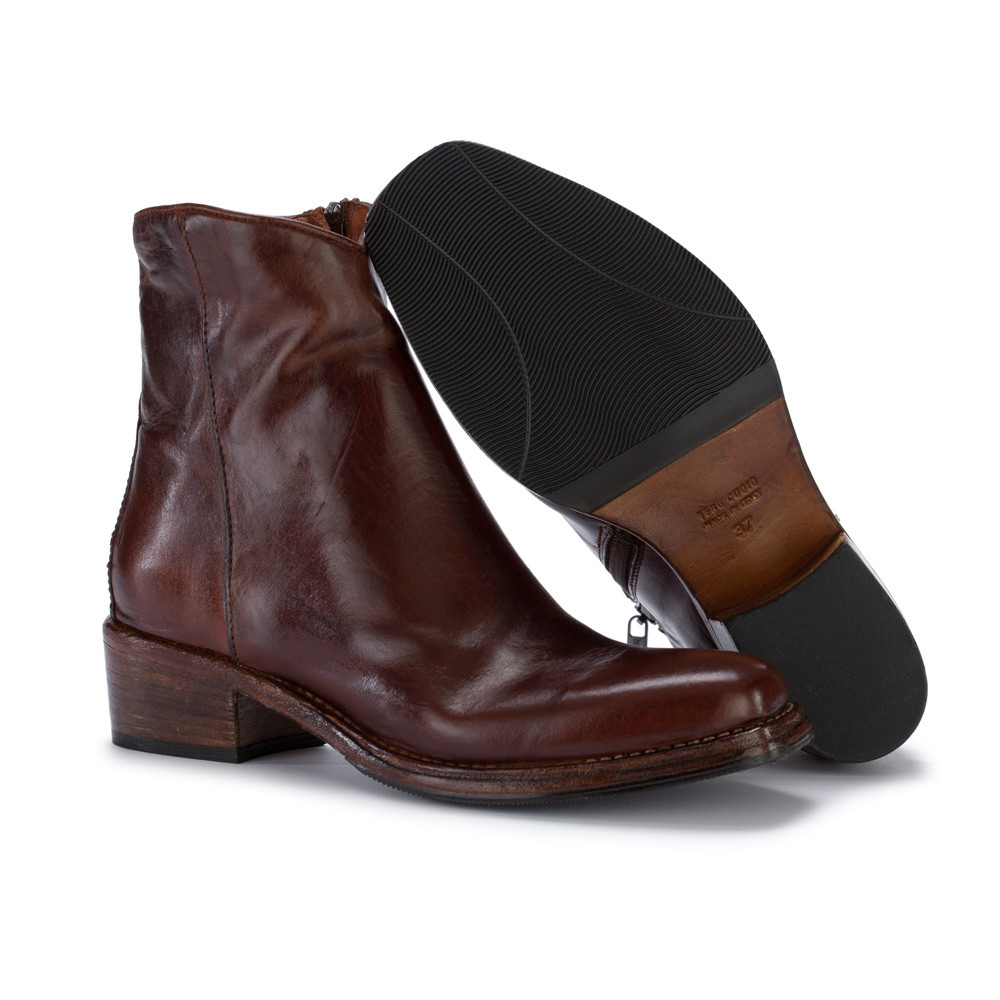 Women s Ankle Boots Manovia 52 Sidney Cuoio Brown derna