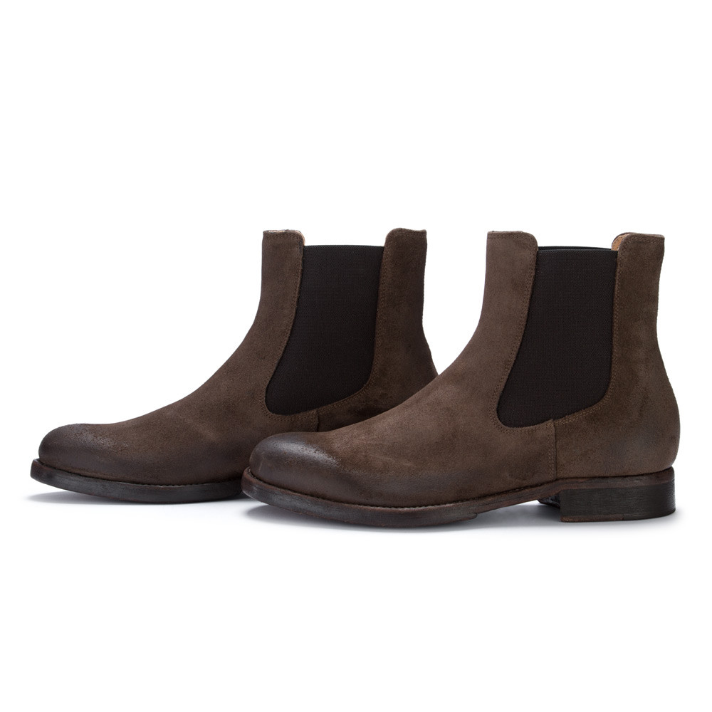 Men s Chelsea Boots Man.to Olden Brown derna