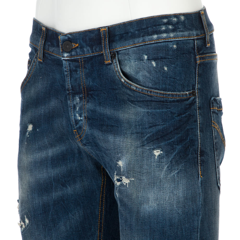 Men s Jeans Dondup Mius Bp8 Blue derna
