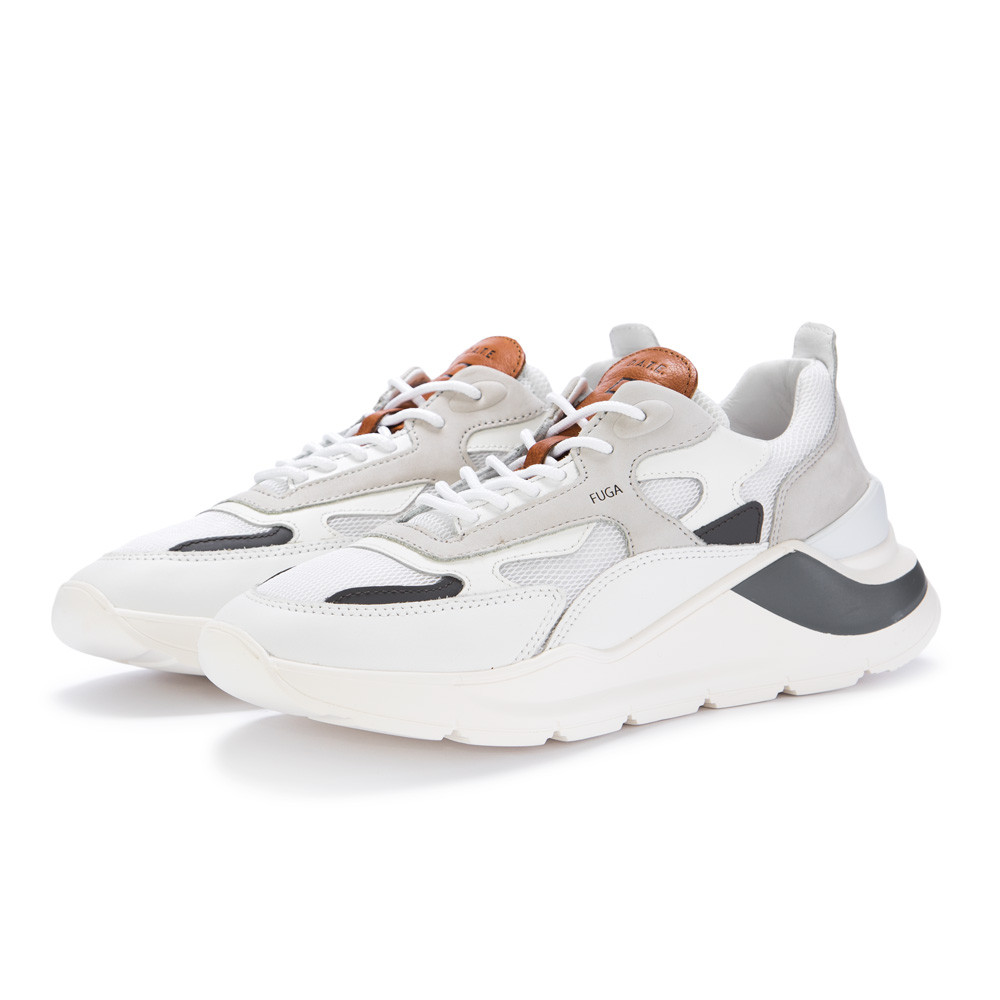 Sneakers Uomo D.a.t.e. Fuga Mesh Bianco derna