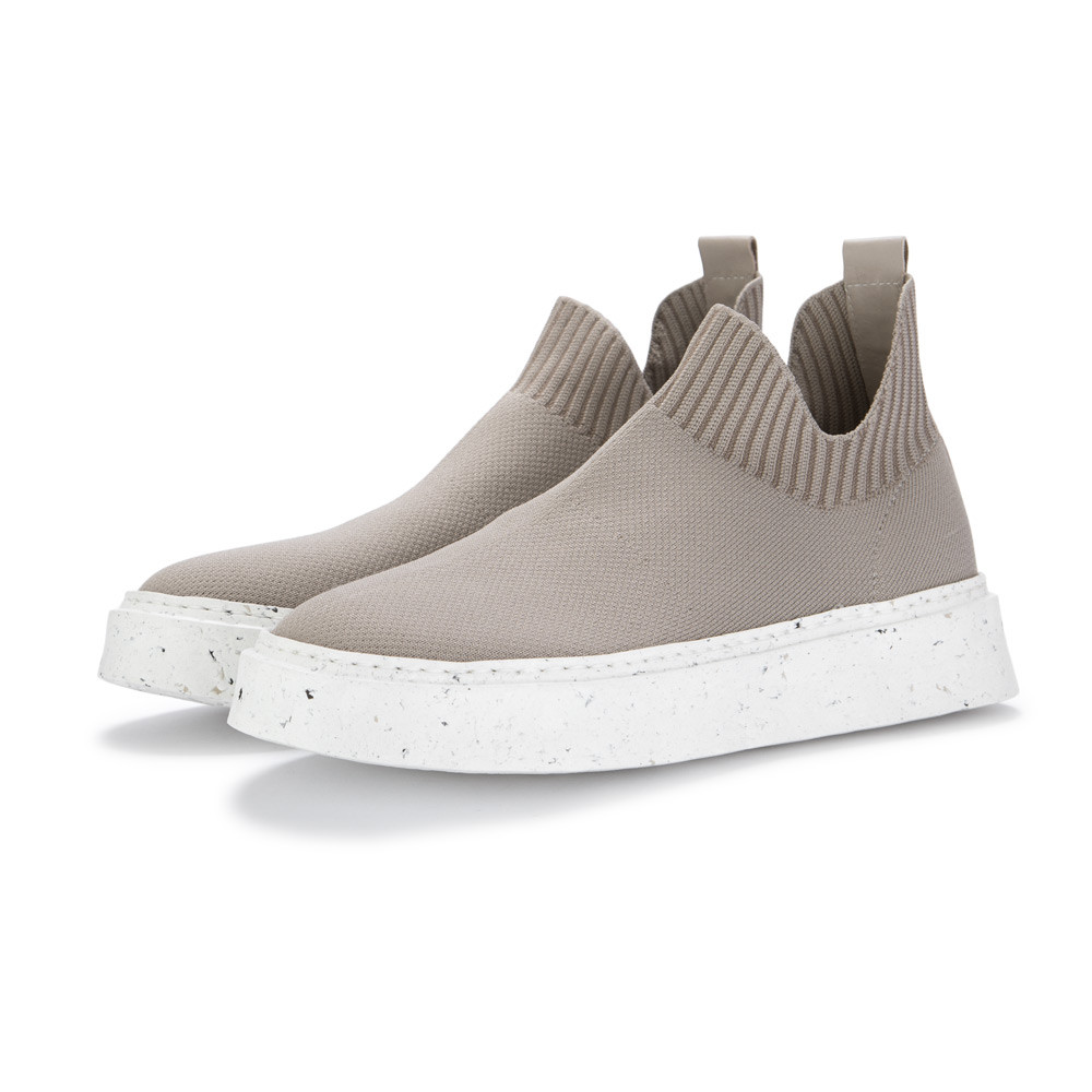 Grey on sale knit sneakers