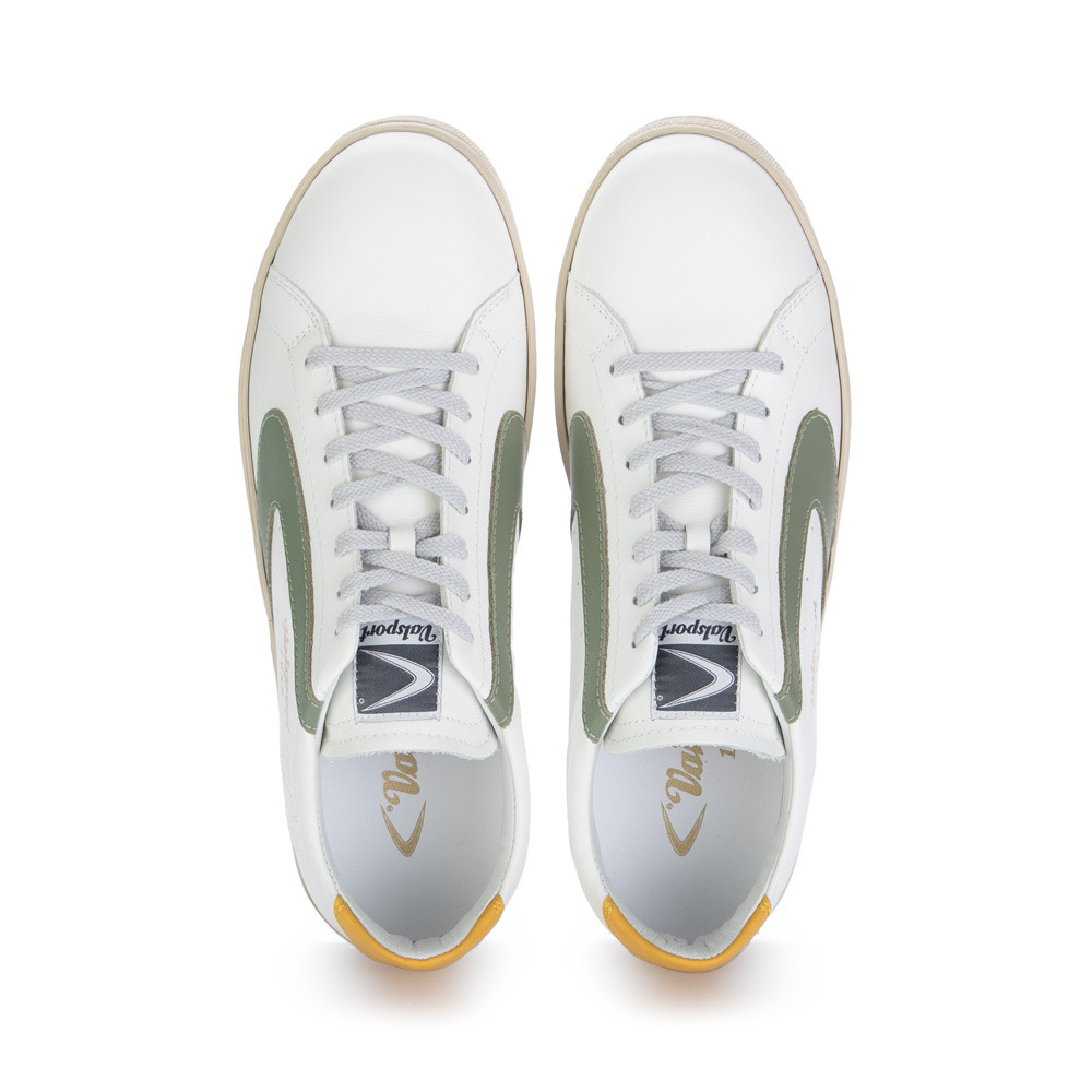 Men's Sneakers Valsport 1920 | Tournament Mix Nappa Green/Yellow 