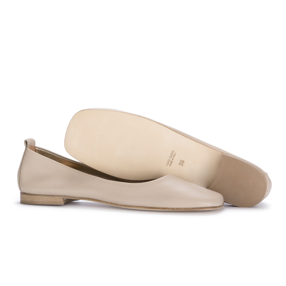 Women s Ballerinas Nouvelle Femme 160 Nappa Beige derna