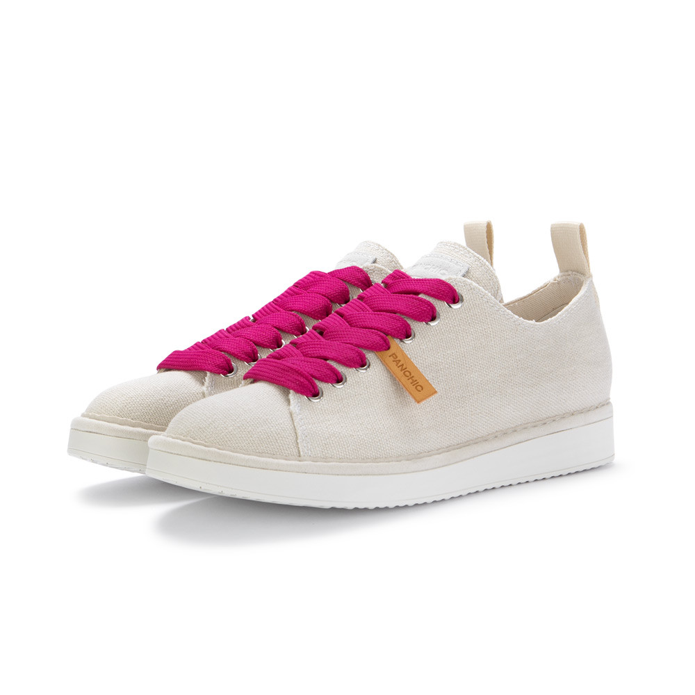 Sneakers Donna Panchic B07000 Beige Fatte A Mano derna