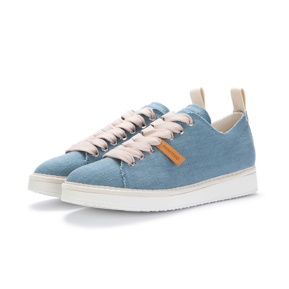 Women s Sneakers Panchic T24000 Blue Hand Made Derna it