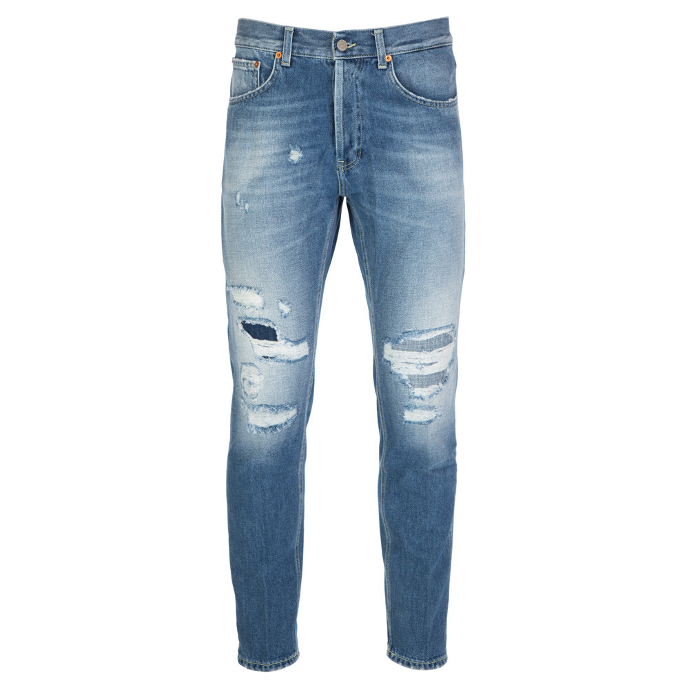 Jeans Uomo Dondup Dian Cm5 Blu Fatti In Italia derna