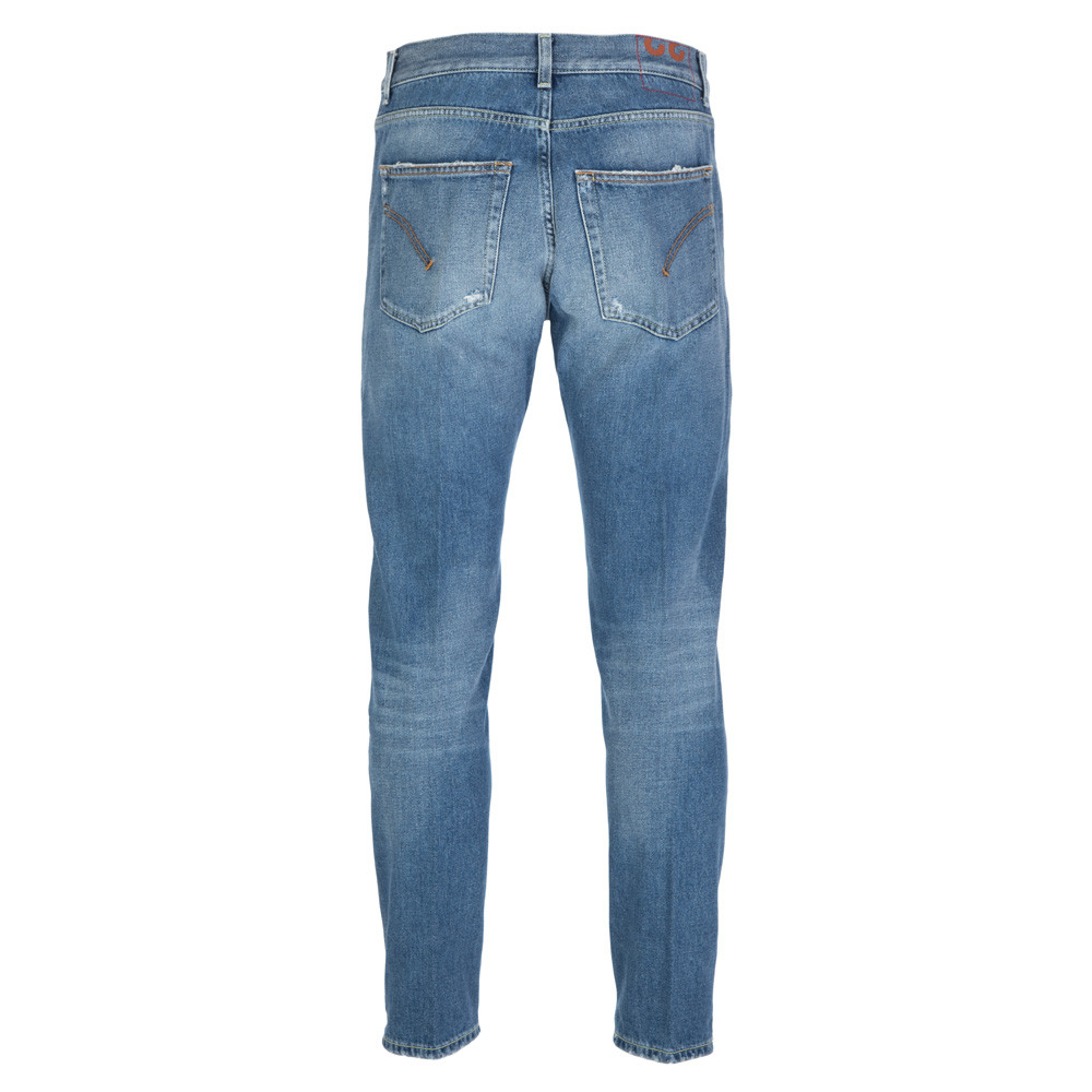 Jeans Uomo Dondup Dian Cm5 Blu Fatti In Italia derna