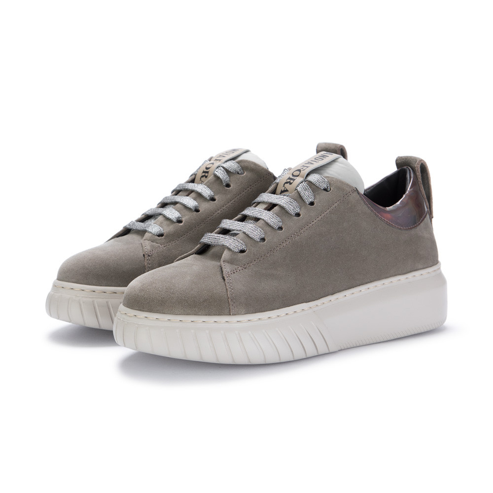 Grey suede hot sale platform sneakers