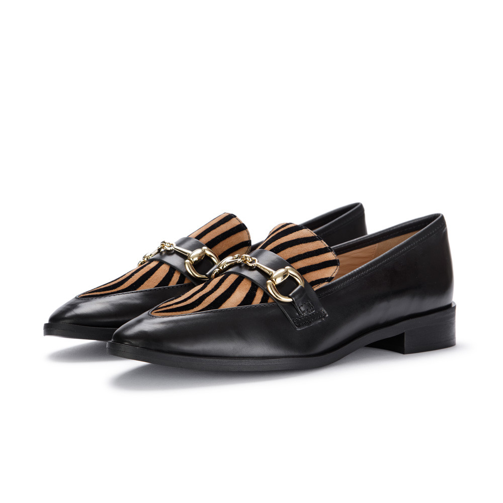 Women s Loafers Il Borgo Firenze Resina Black derna