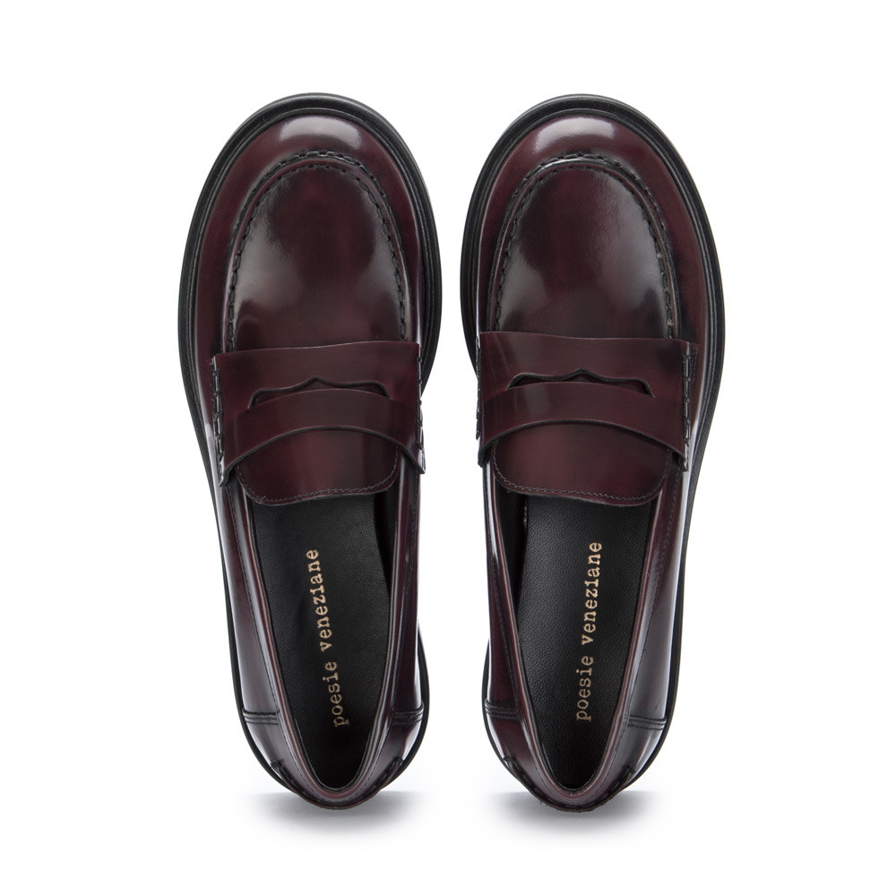 Mocassini Donna Poesie Veneziane Jpg30n Bordeaux derna