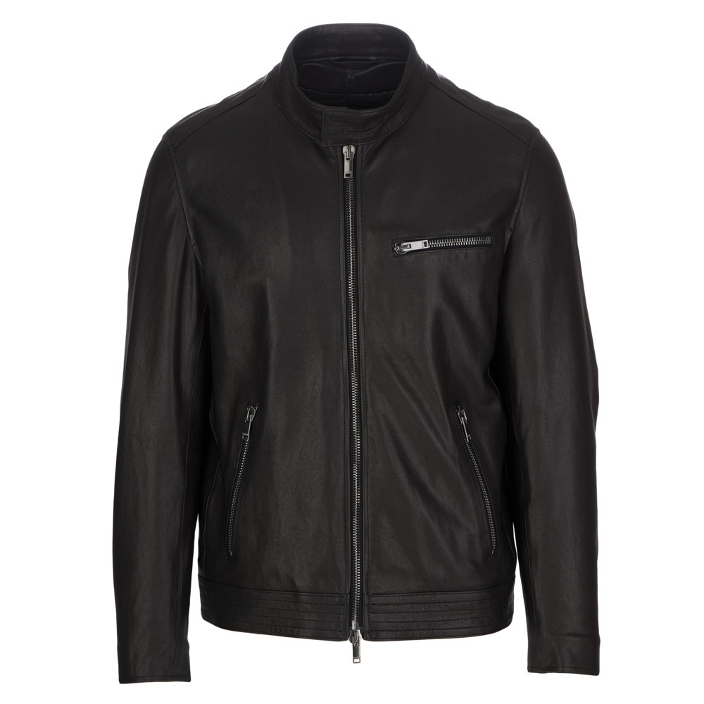 Jacket Dondup | Uj851 Leather Made In Italy Derna.it