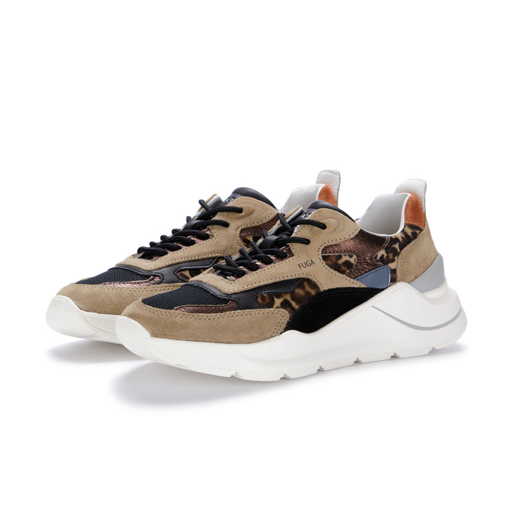 sneakers donna beige