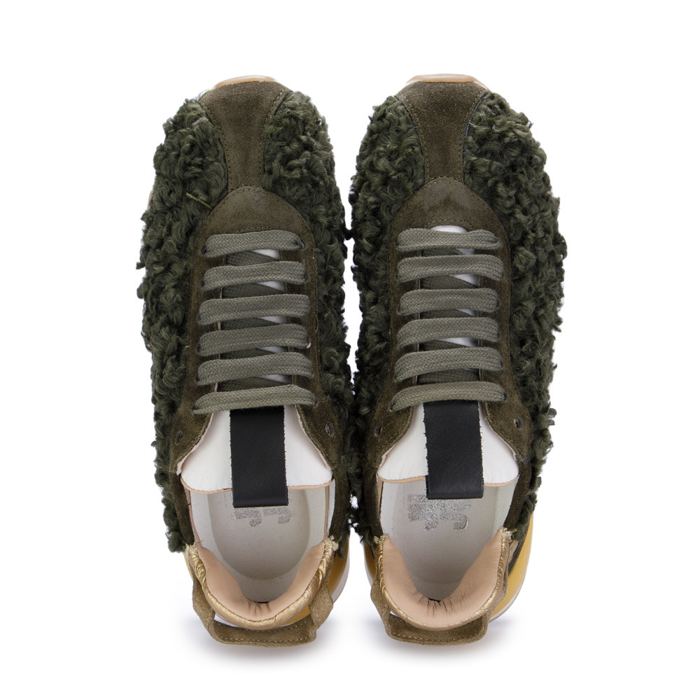 Sneakers pelliccia hotsell