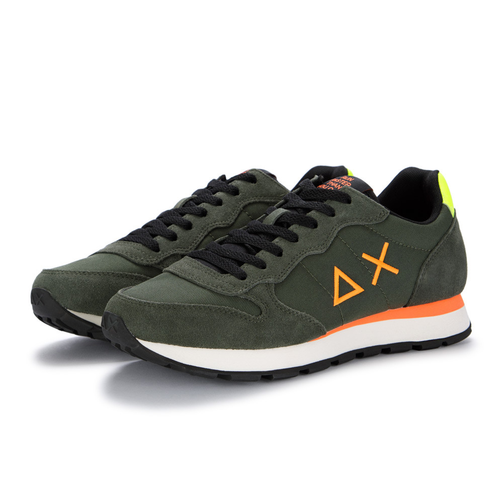 Sneakers uomo verde militare outlet