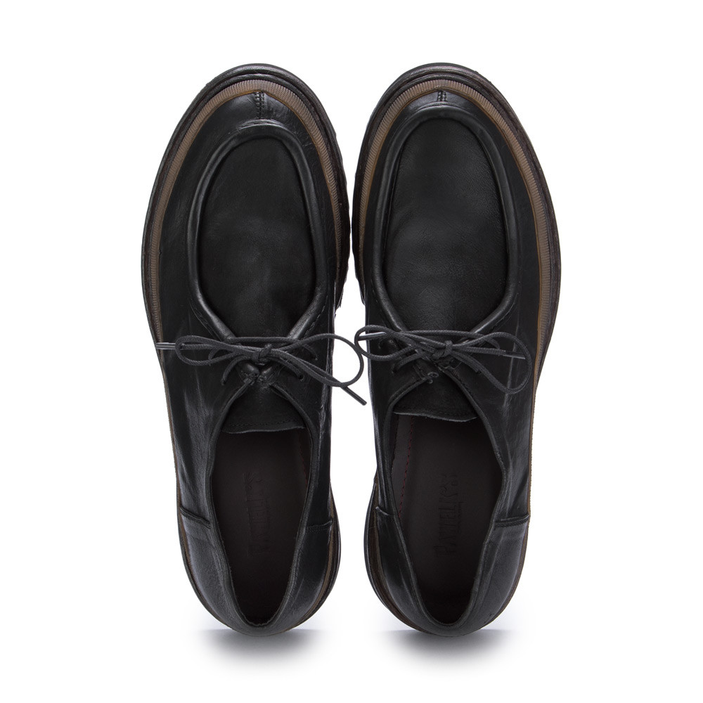 Men s Lace Up Shoes Pawelk s 22801 Band Black derna