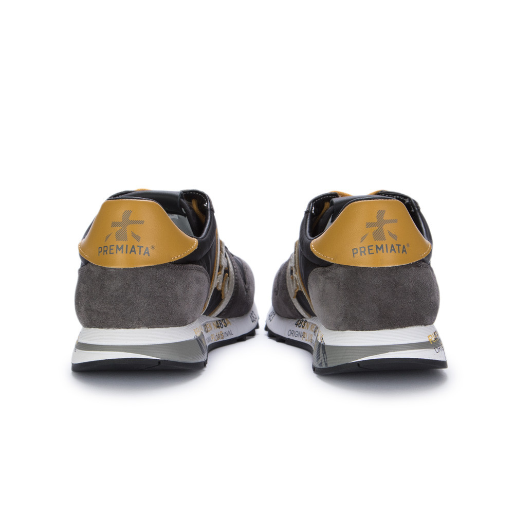 Men's Sneakers Premiata Nylon Suede Eric Grey | Derna.it