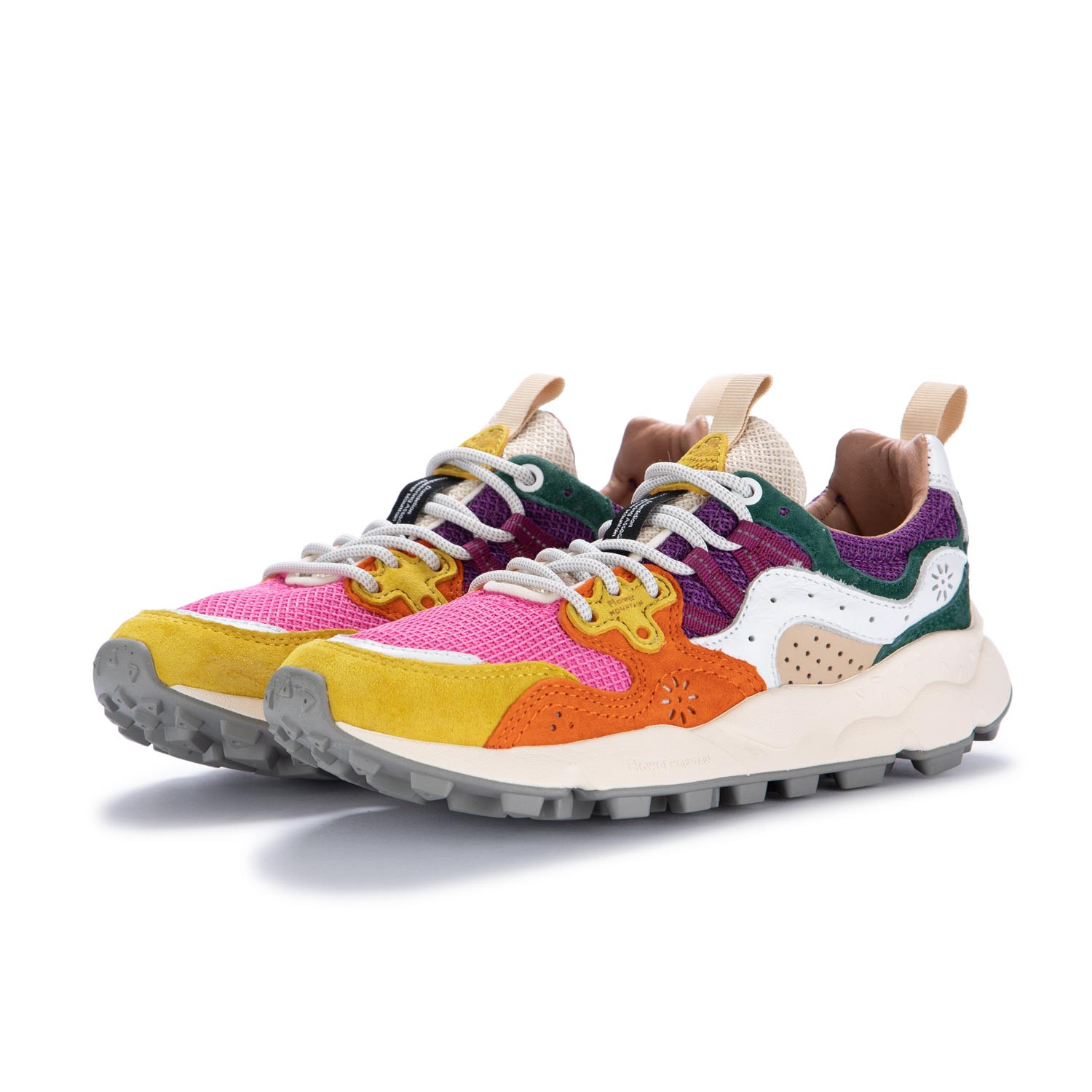 sneakers flower mountain