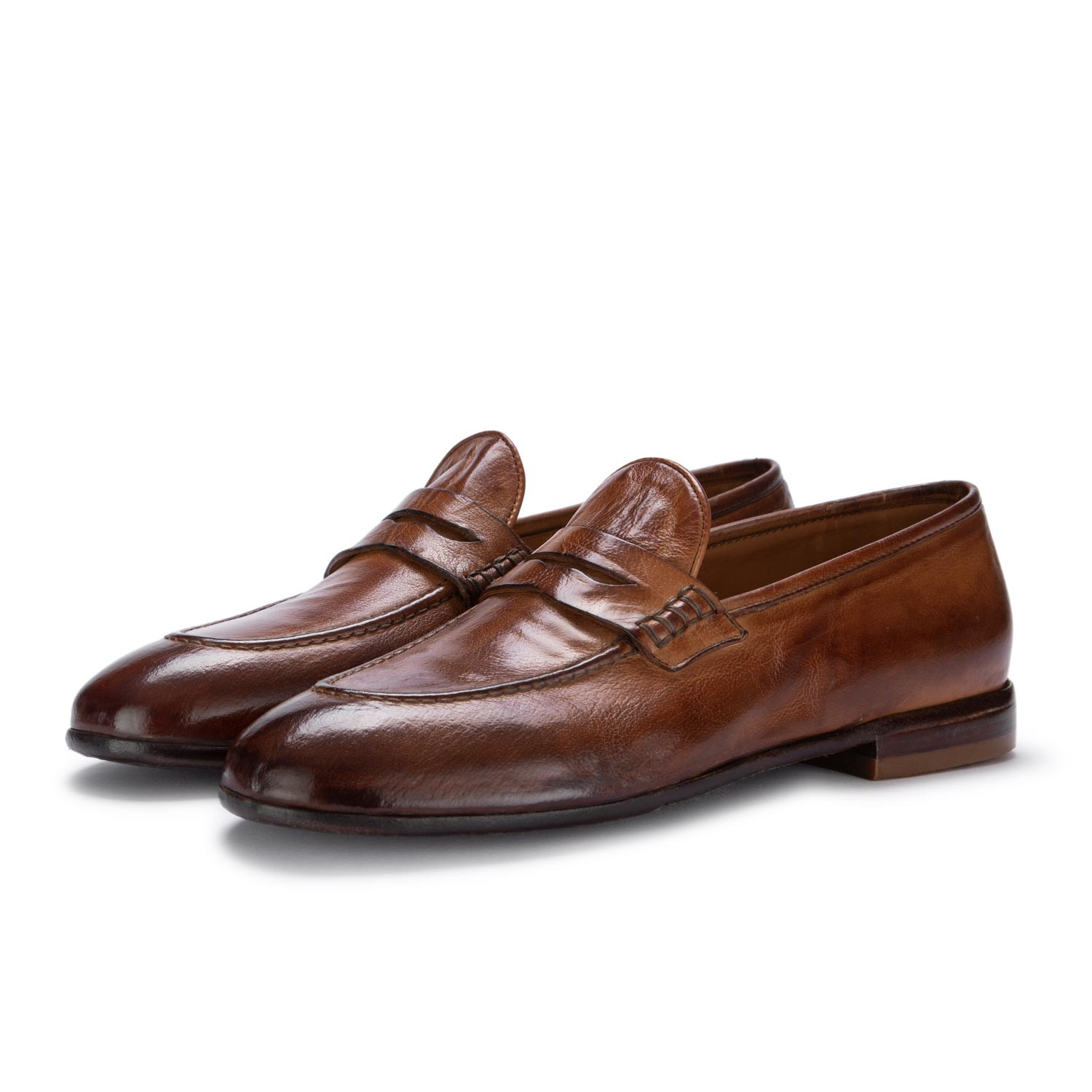 Cognac online loafers mens