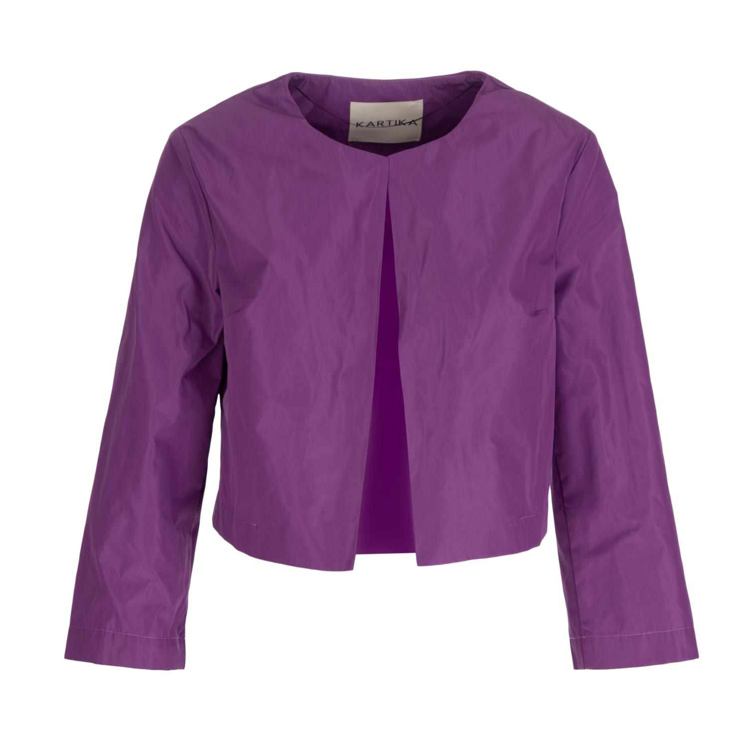 Women s Bolero Kartika Shiny Purple Shop Clothing at derna