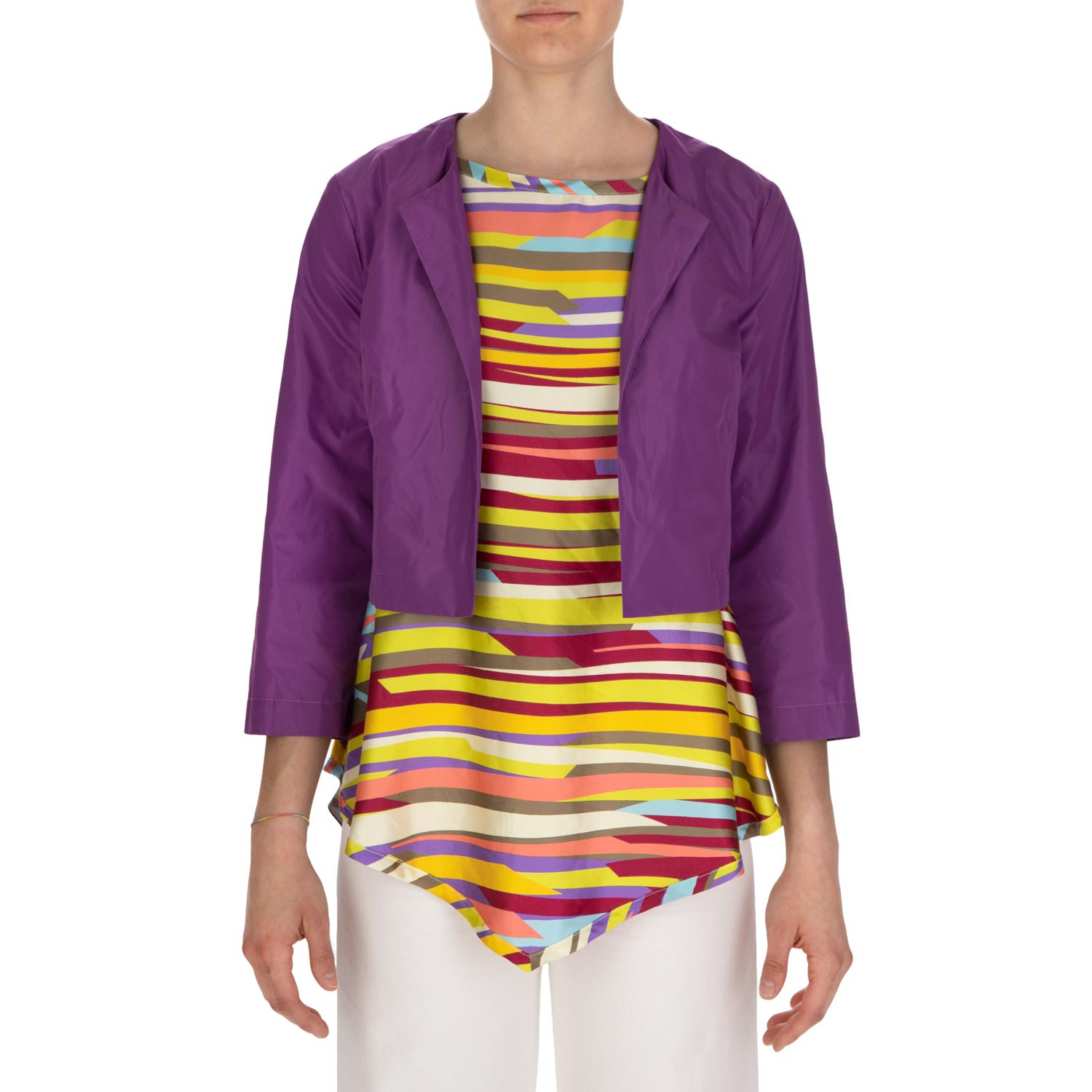Purple bolero jacket shop