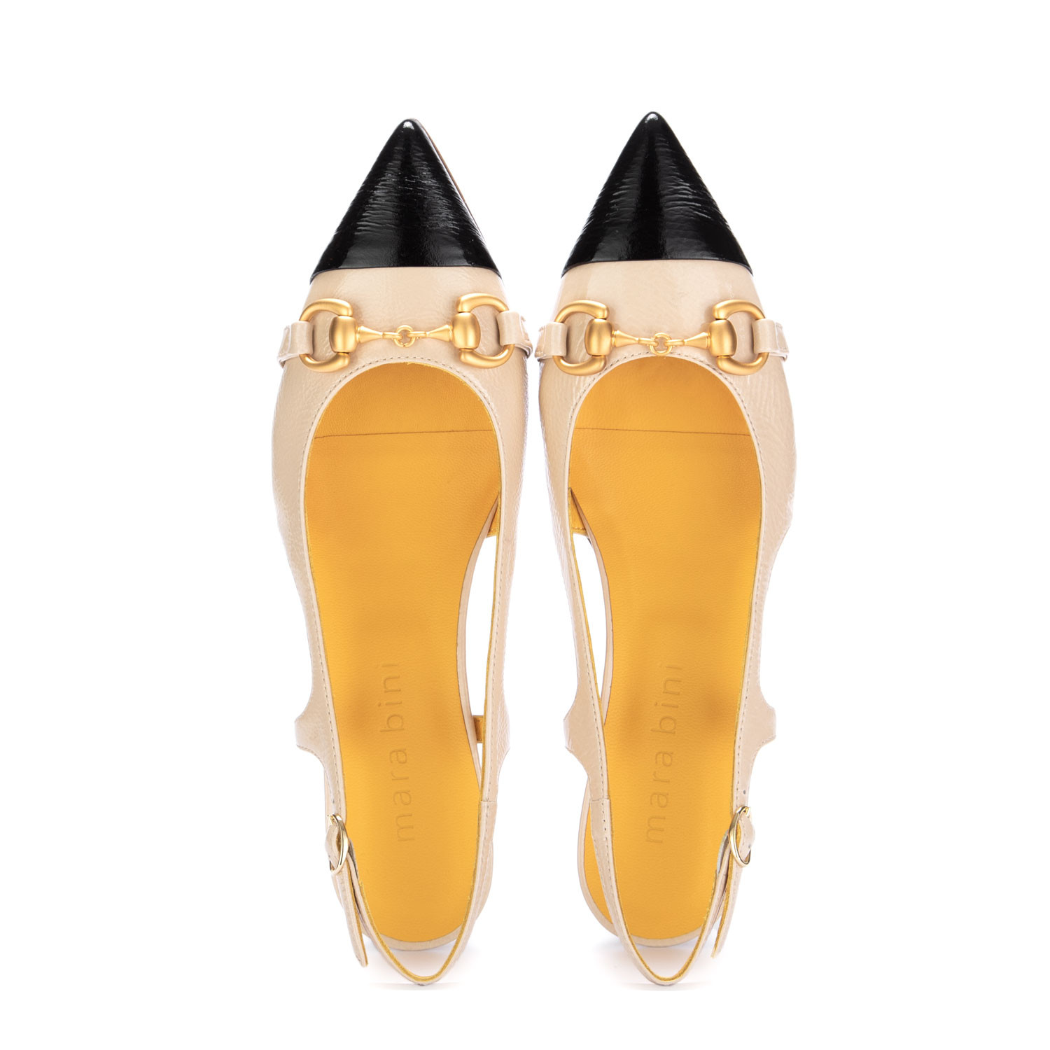 Slingback Donna Mara Bini Betty Naplak Rosa Nero Compra su derna