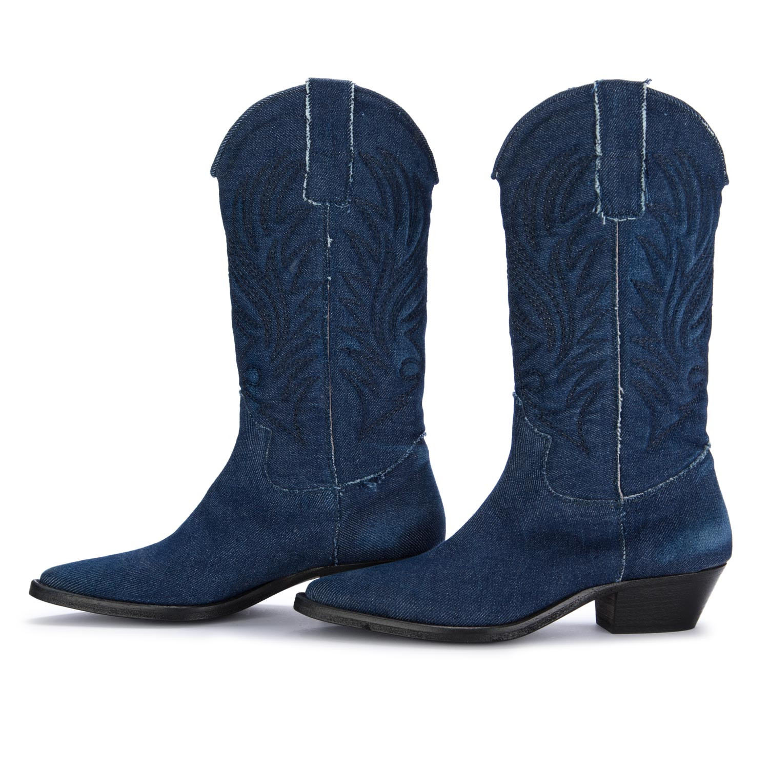 Stivali texani blu top