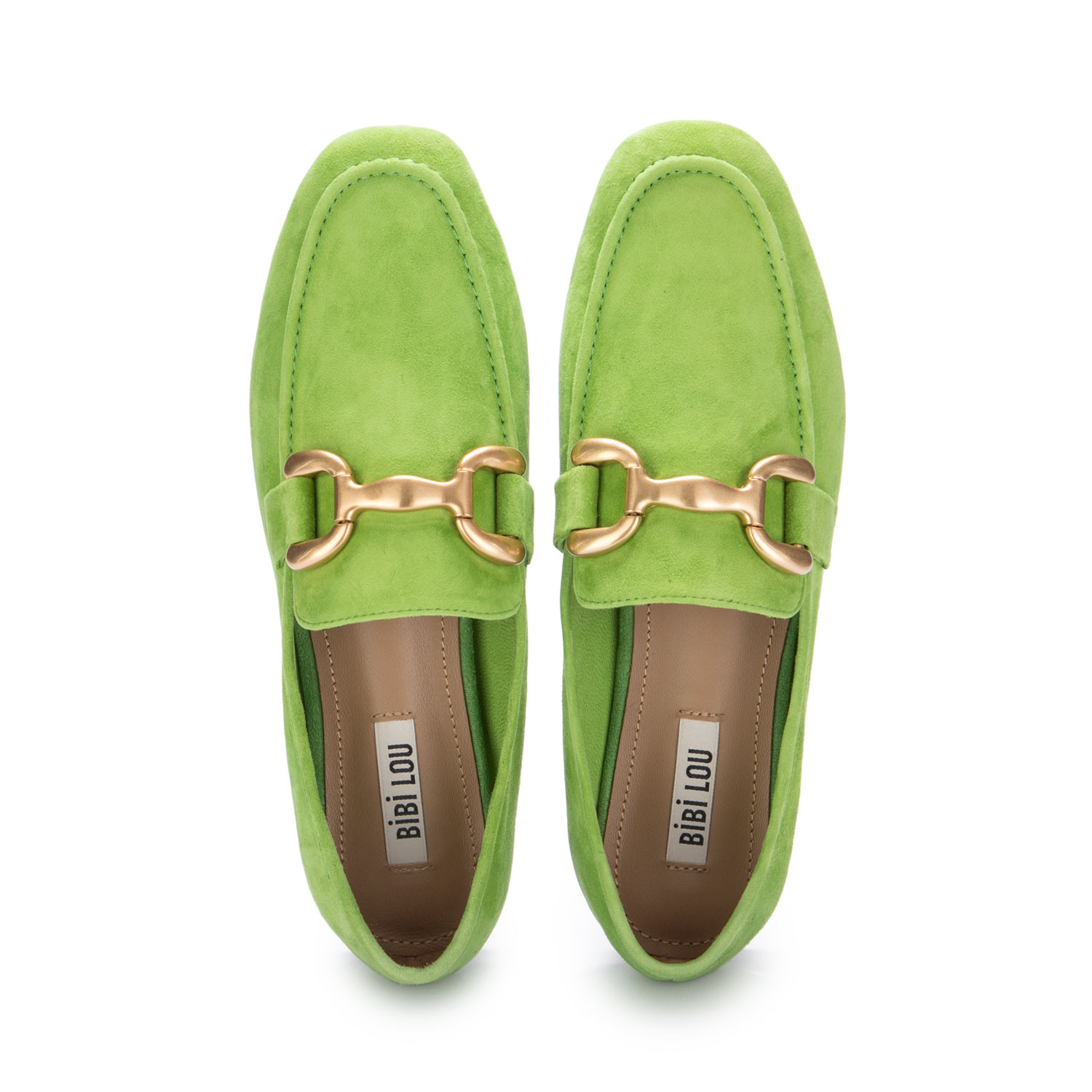 Lime online green loafers