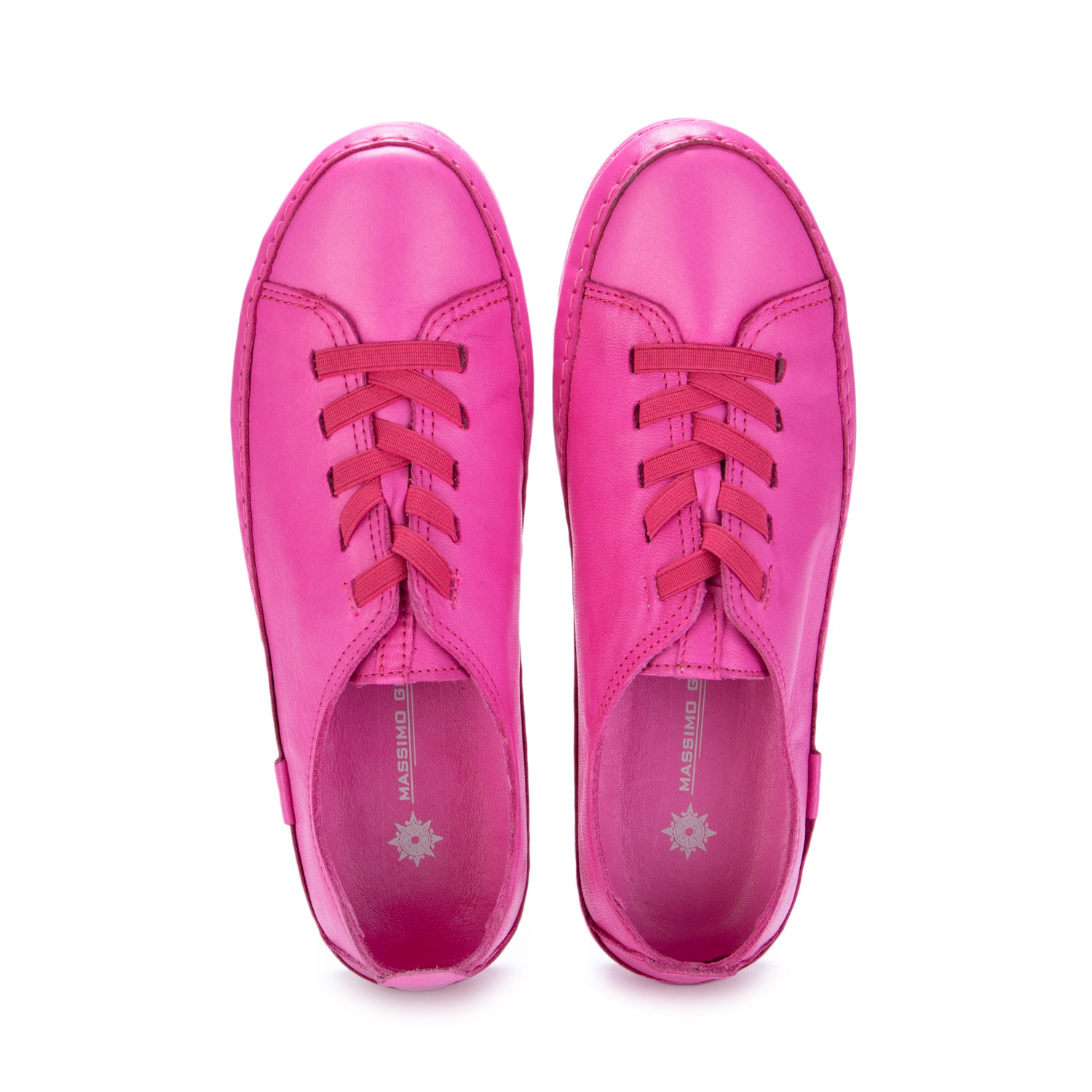 scarpe a punta basse fucsia