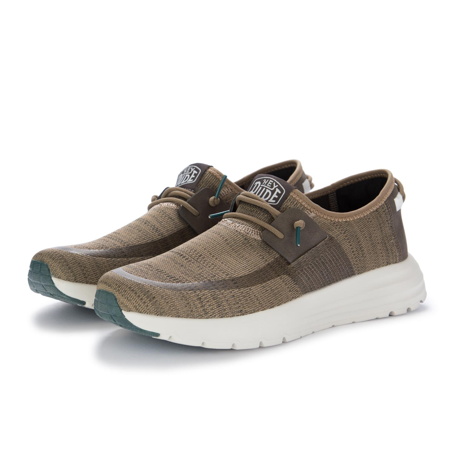 Men s Sneakers Hey Dude Shoes Sirocco Brown Buy at derna