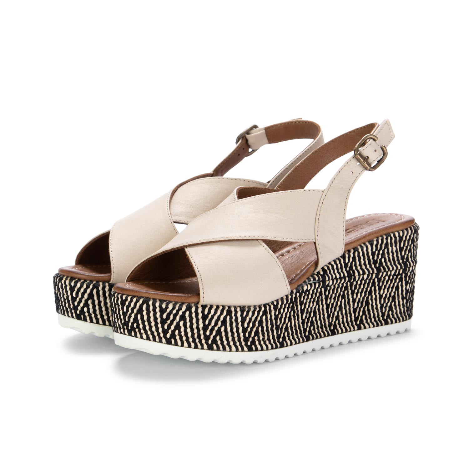 Sandali best sale zeppa platform