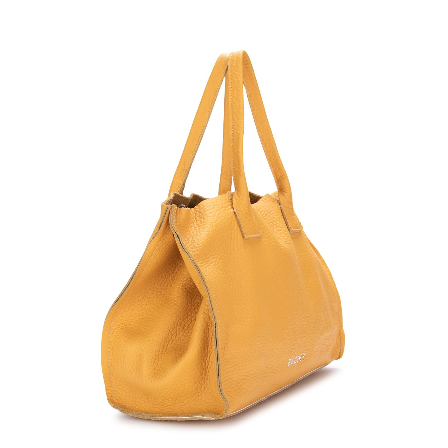 Borsa a Mano da Donna Bagghy Pelle Giallo Senape Compra su derna