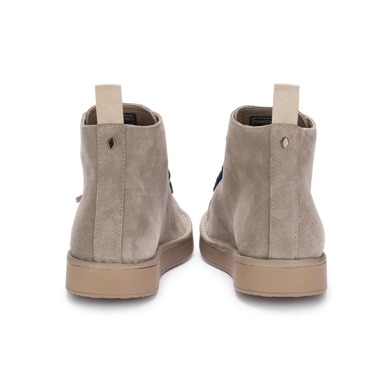 Stivaletto uomo best sale camoscio grigio