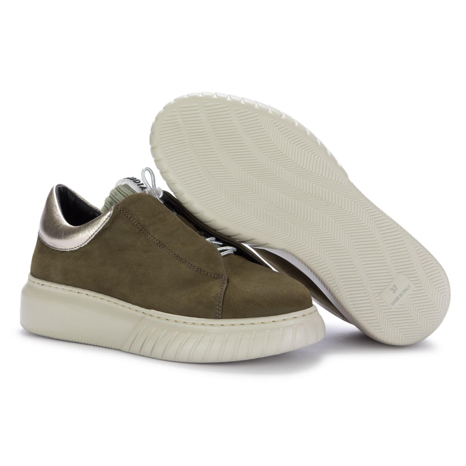 Scarpe donna verde militare shop