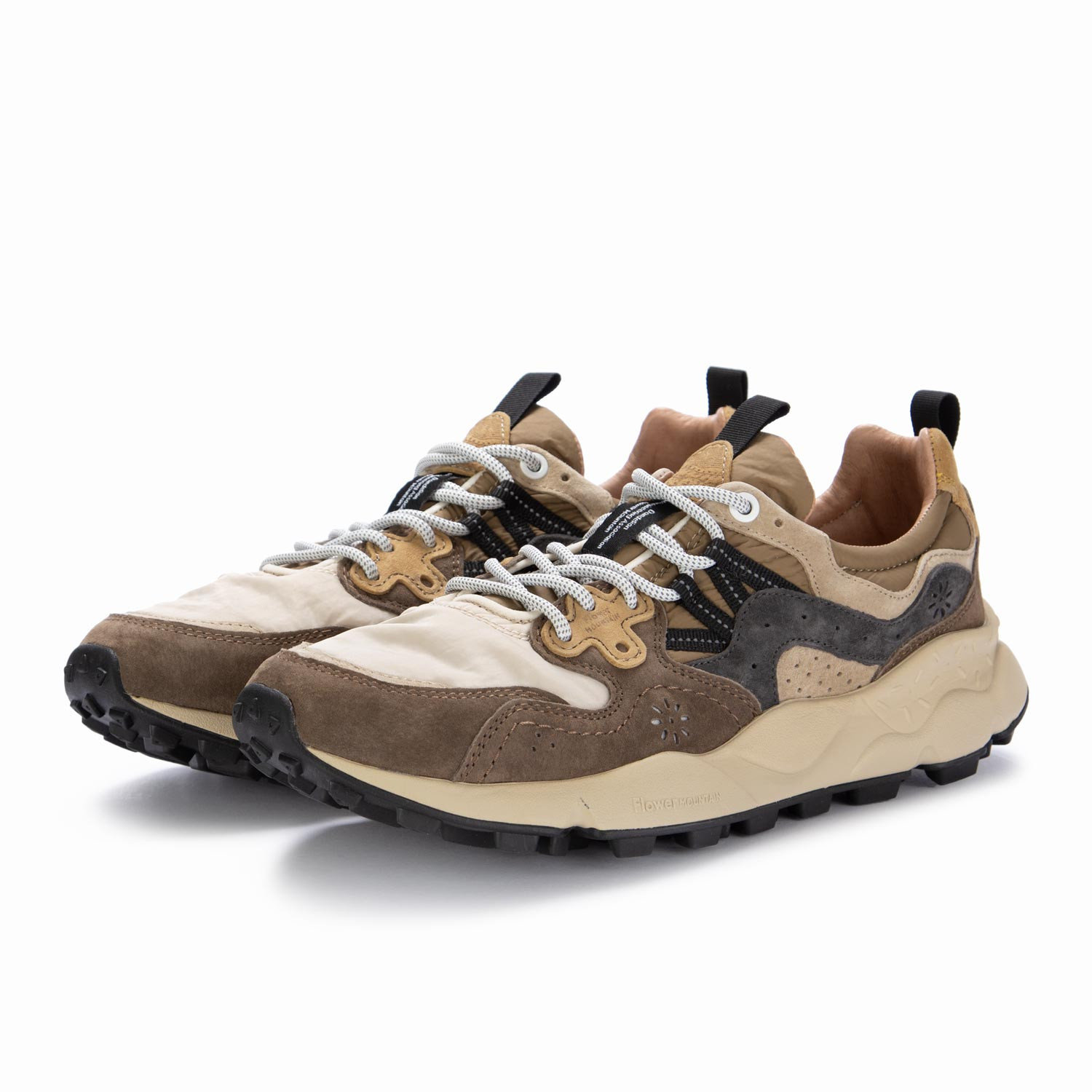 Herren Sneaker Flower Mountain Yamano 3 Wildleder Braun derna
