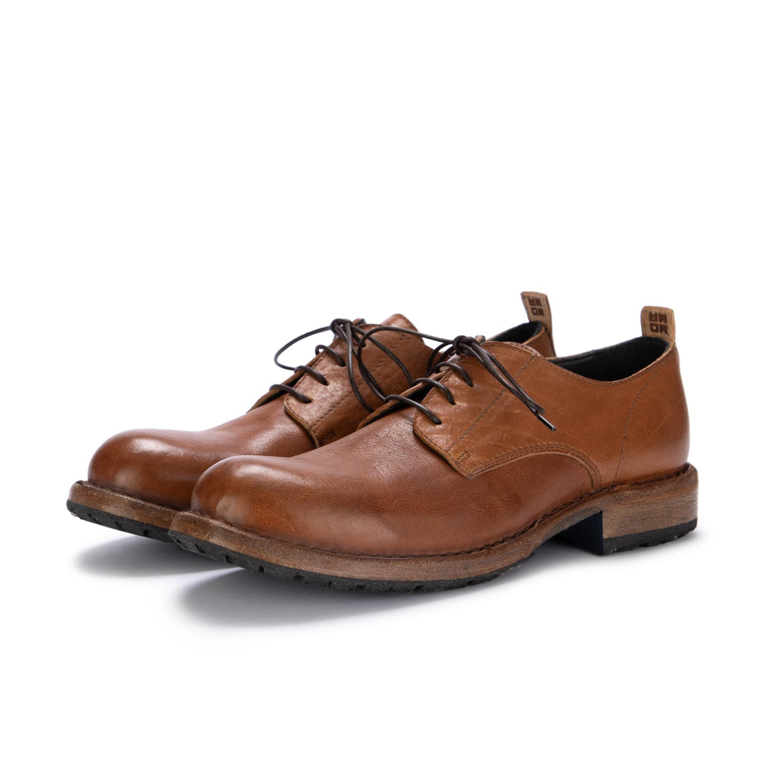 Scarpe Allacciate da Donna Moma Pelle Cusna Cuoio derna