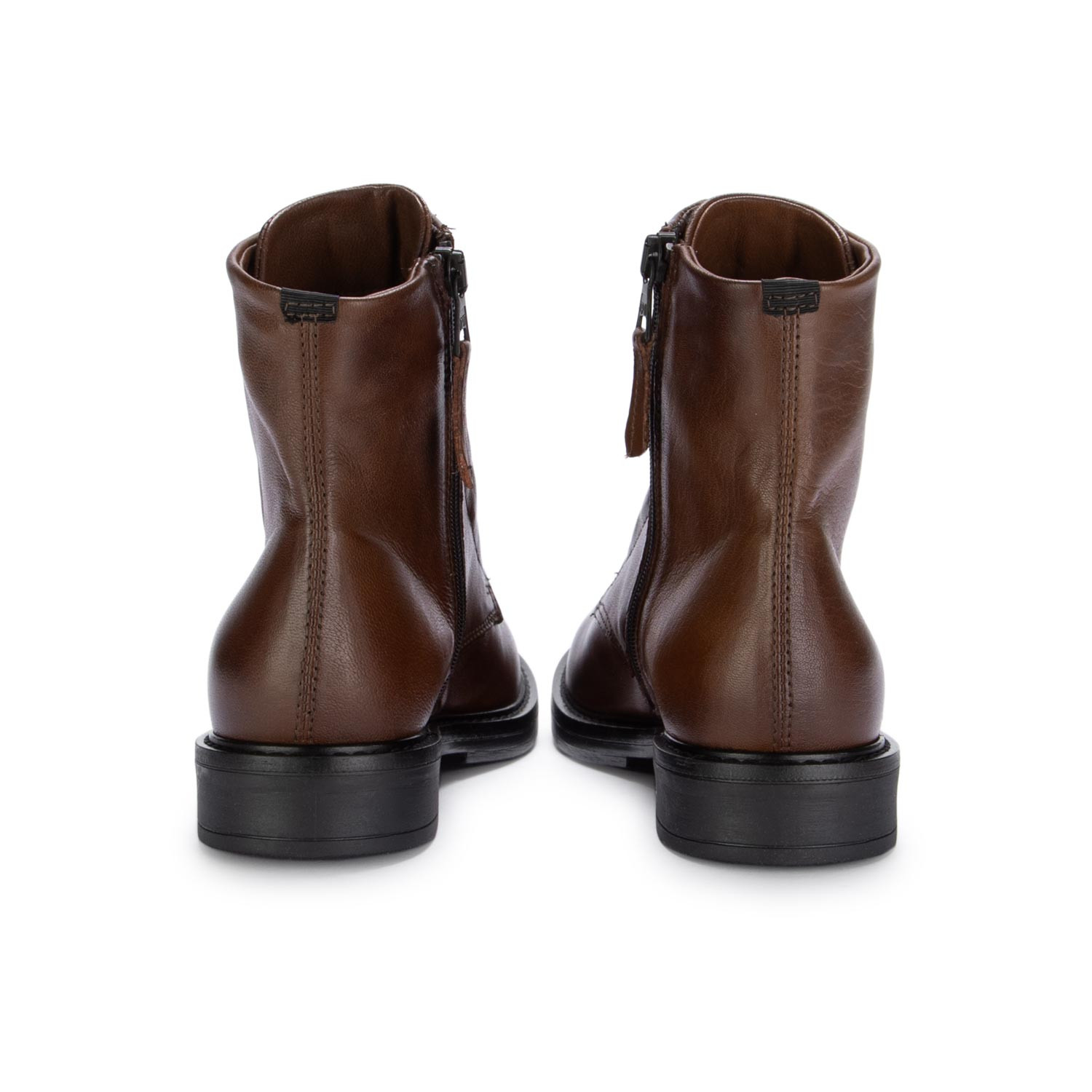 Stivaletti marroni pelle sales