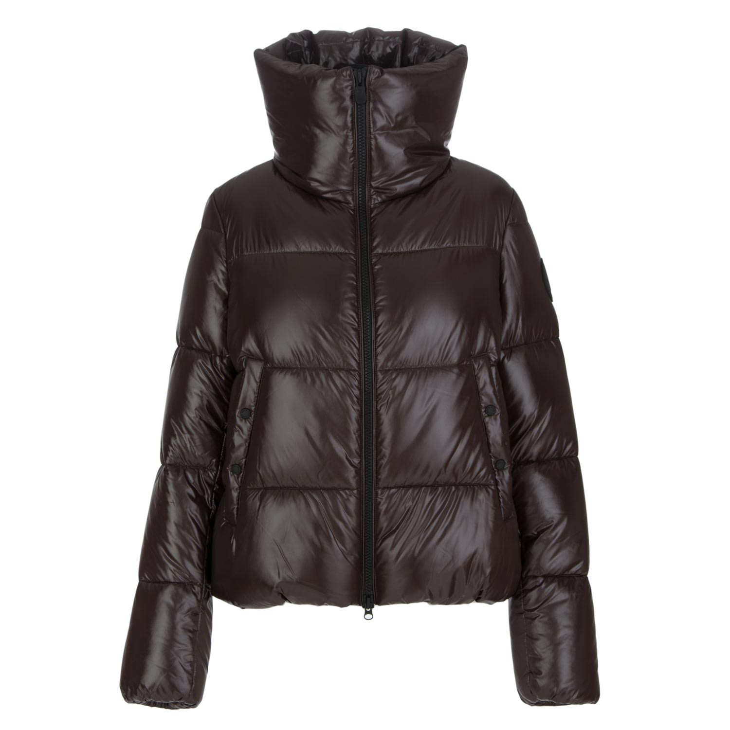 Save The Duck Piumino Bomber da Donna Luck17 Isla Marrone derna