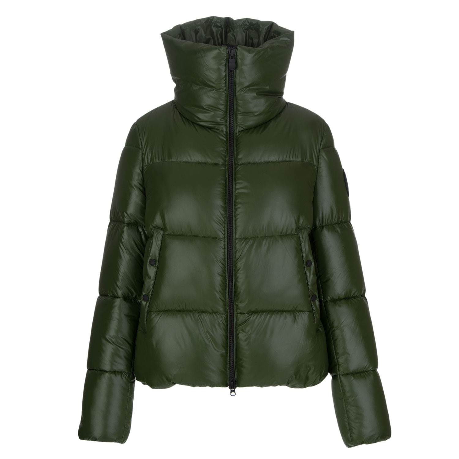 Women s Bomber Down Jacket Save The Duck Luck17 Isla Green derna